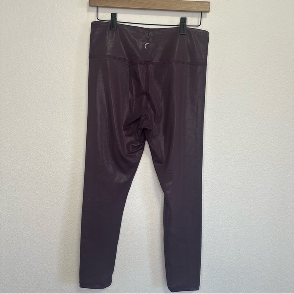 Zyia Active Burgundy Leggings Size 8–10 - Picture 3 of 7